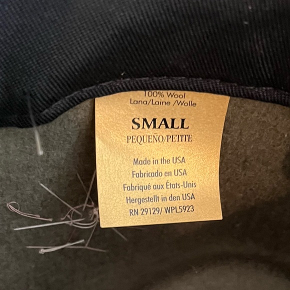 Lovely Bird Malibu Pale Olive Verona Fedora Hat S NEW - Picture 7 of 7